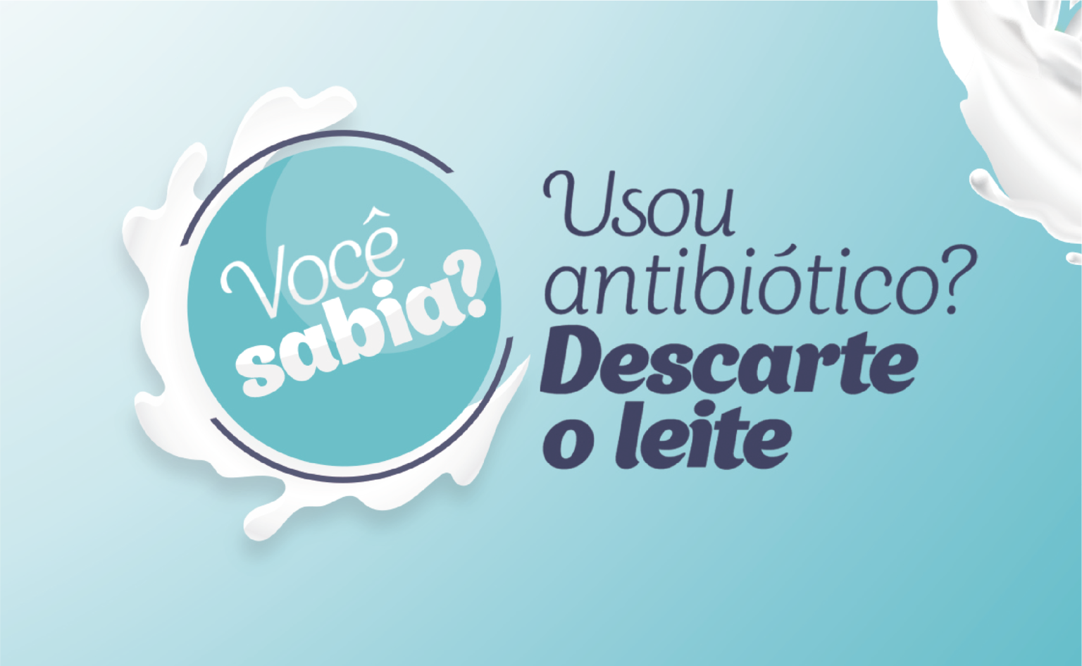 Usou antibiótico? Descarte o leite! | Cooperativa Agropecuária Vale do ...